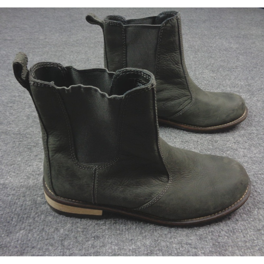Kodiak Chelsea Boots Womens 7.5 Olive Green Leather
